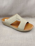 Arabic Chappal Q-12 [ART CODE: TAJ] BEIGE